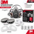 Respirador 3m Profesional Completo Pintura Y Químicos