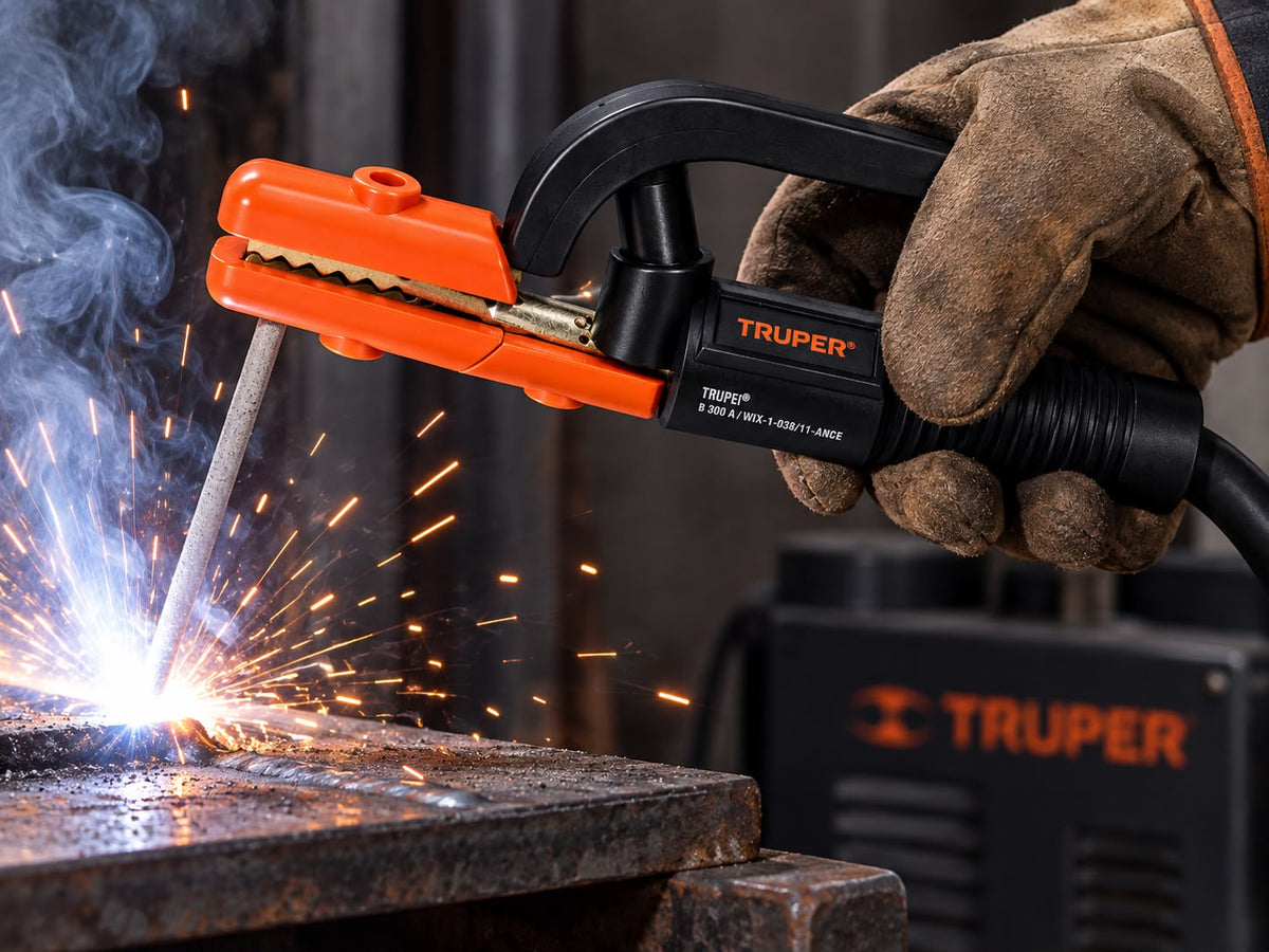 Pinza Porta Electrodo Truper 300a