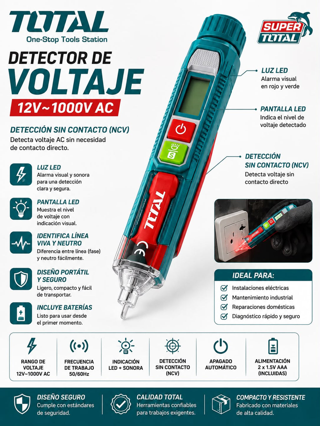 Detector De Voltaje Total